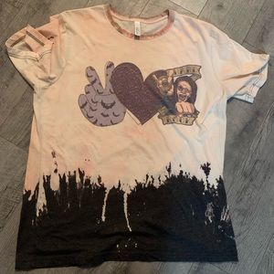 Bleached Rock Tee